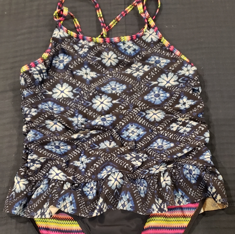 Big girls one piece bathing suit